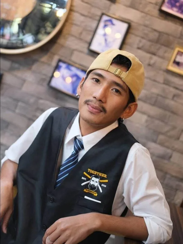 Toey, barber at Together Barbershop Pattaya