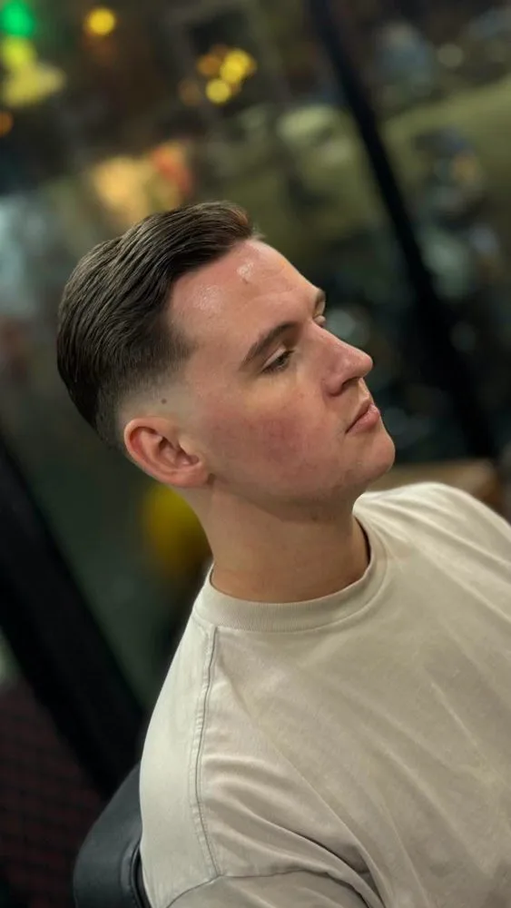 Side part with fade